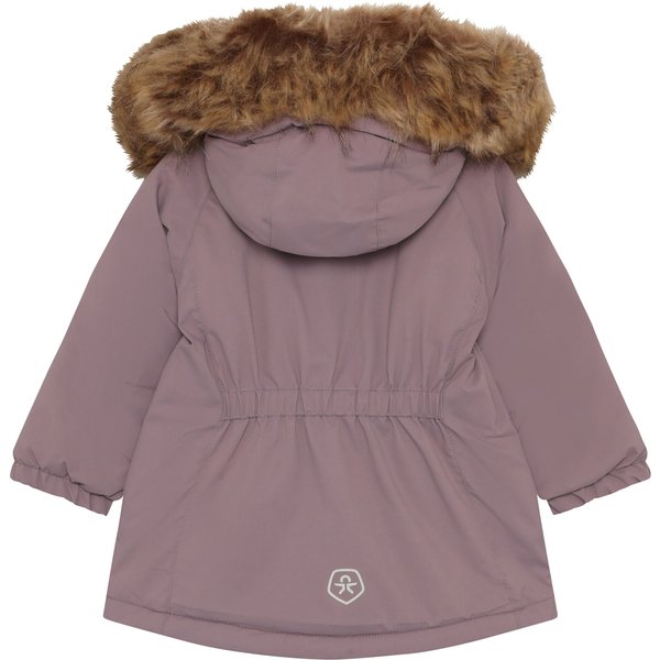 Colorkids Winterjacke mit abnehmbarer Kapuze Fake Fur