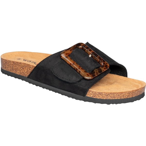 Klett-Pantolette „Miriam“, Größe: 42, schwarz