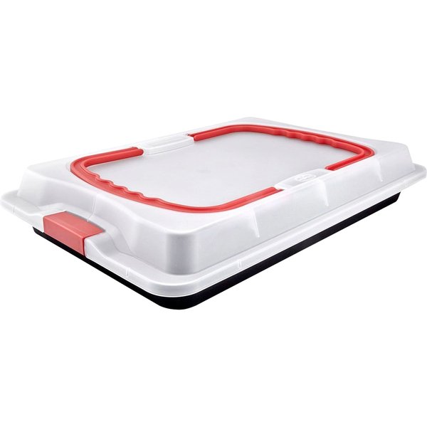 Backblech mit Transporthaube