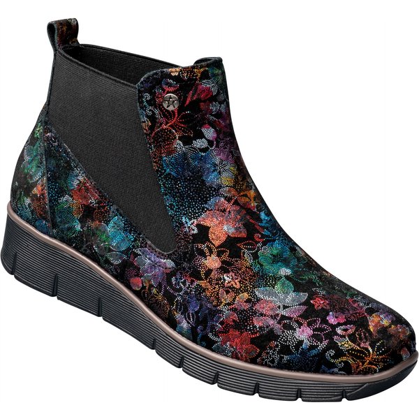 wonderwalk Designer-Stiefelette mit Leder „Luisa"