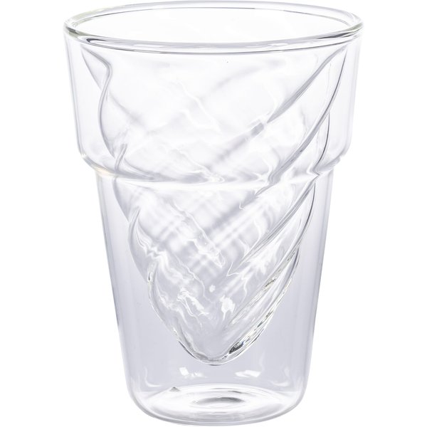 genialoDoppelwandiger Glas-Eisbecher, 250 ml