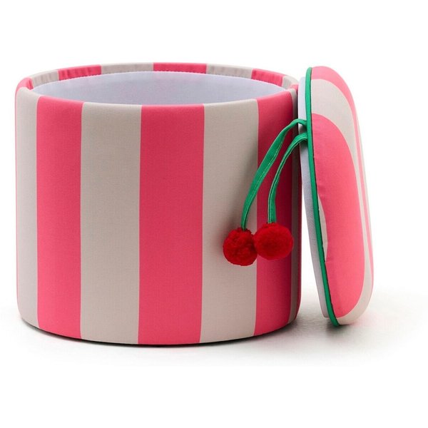 Kids Concept Sitzhocker mit Stauraum rosa