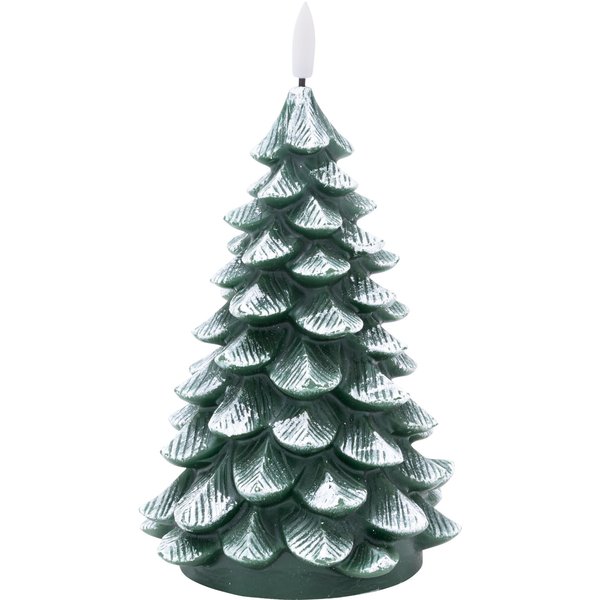 LED-Echtwachs-Kerze „Tannenbaum"