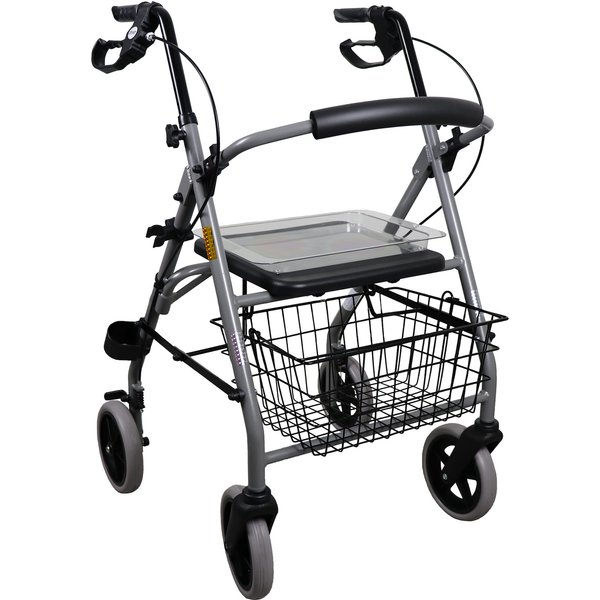 Leichtgewicht-Rollator "GiGo 2G" mit Korb
