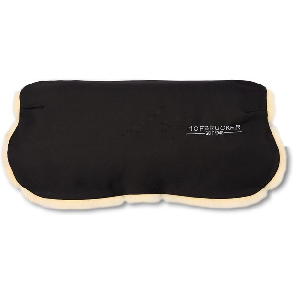 Hofbrucker Lammfell-Handwärmer für Kinderwagen Lammfell Handmuff schwarz