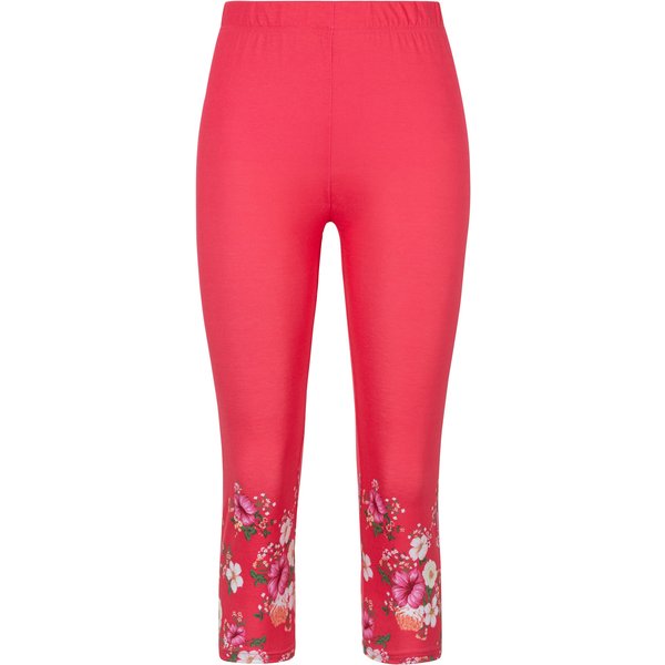 Capri-Leggings „Blütenzauber“, Größe: L