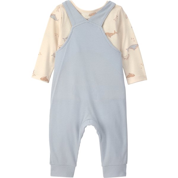 Carter's 2-tlg. Set Shirt langarm und Latzhose Wale Rippqualität