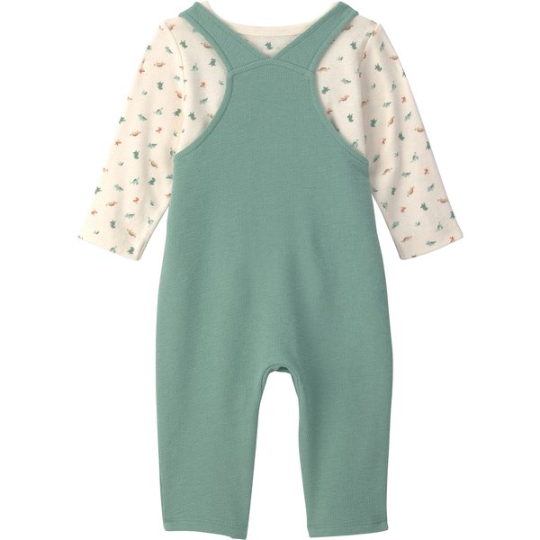 Carter's 2-tlg. Set Shirt langarm und Latzhose Dinos
