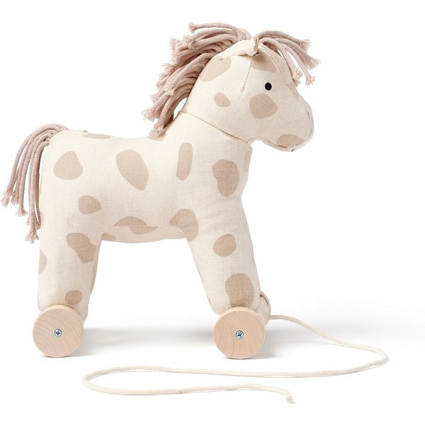 Kids Concept Kids Concept Nachziehtier Pferd Dotty