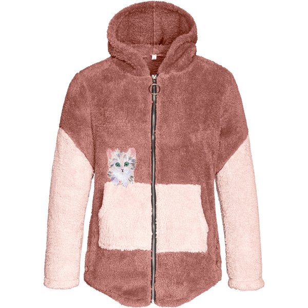Kuschel-Jacke „Katze Mimi“
