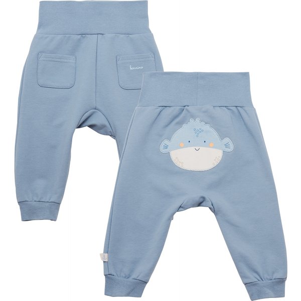 Bornino Aqua Friends Jogginghose mit Po-Applikation Kugelfisch