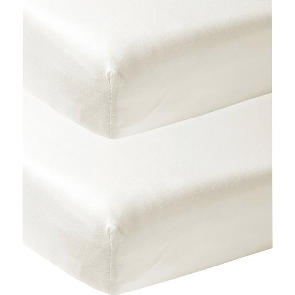 Meyco Baby 2er-Pack Jersey-Spannbetttücher 70x140 - 70x150 cm