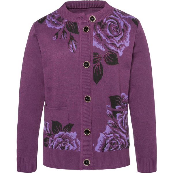 Wärme-Cardigan „Rosenwelt“