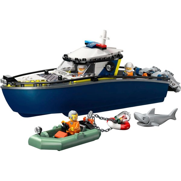 Lego® 60456 Verfolgungsjagd im Polizeiboot