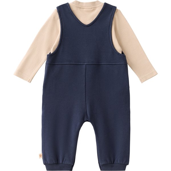 Bornino Cuddly Friends 2-tlg. Set Latzhose mit Shirt Hund