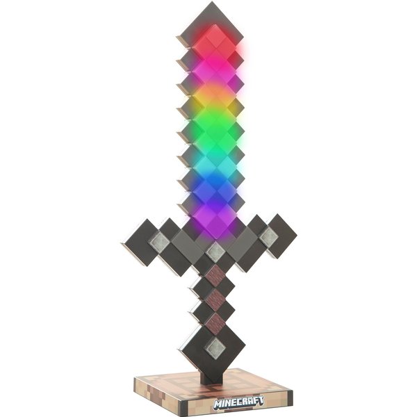 Roba LED-Tischlampe, Netherite aufladbarer Akku Minecraft