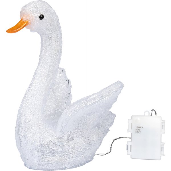 LED-Dekofigur "Leuchtschwan"