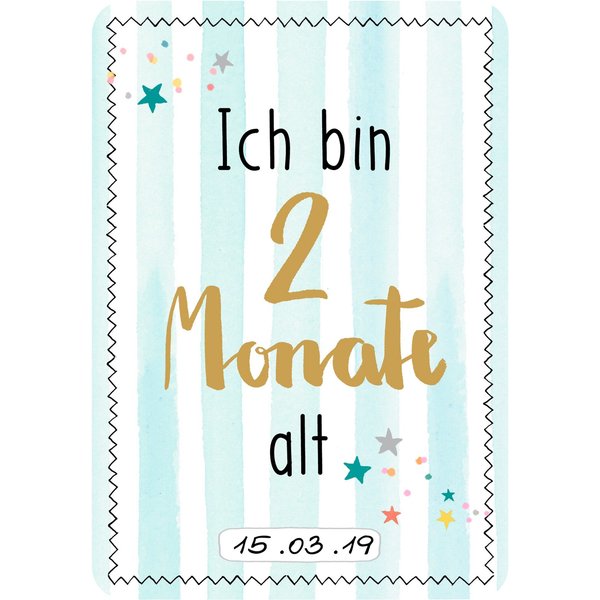Coppenrath Die Spiegelburg Fotokarten-Box Babys erstes Jahr - Deine Meilensteine