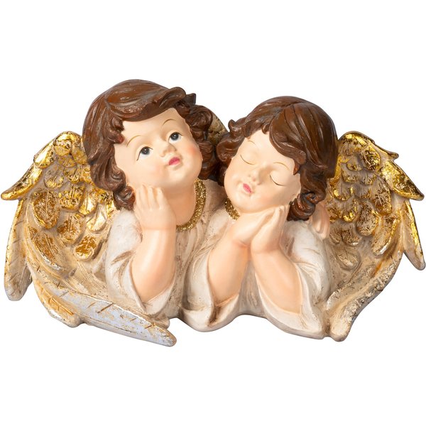 Dekofigur „Barock-Engel-Duo“