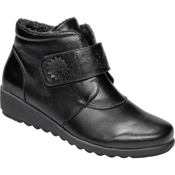 Wärme-Klettstiefelette „Beatrice“, Größe: 40, schwarz
