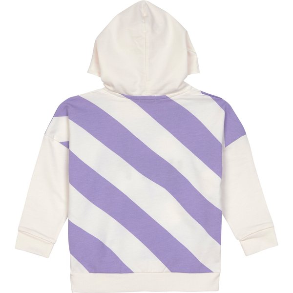 Lässig Sweatshirt mit Kapuze Streifen Happy Little Gang