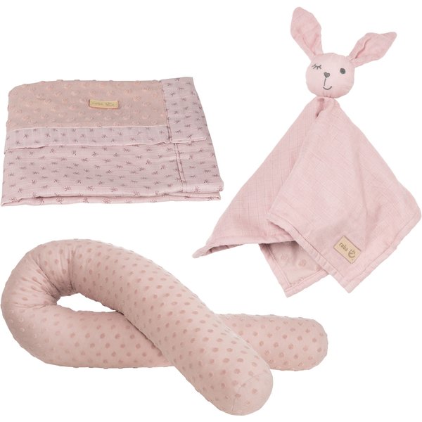 Roba Geschenkset Baby Kuscheln und Spielen Lil Planet rosa