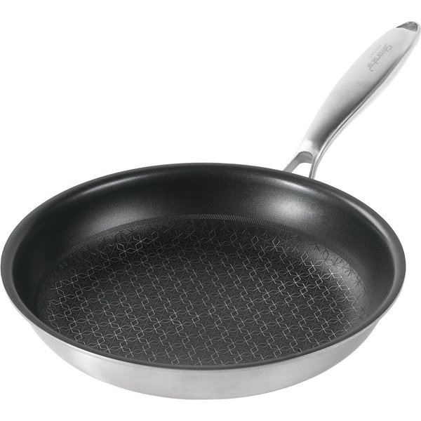 SILVERSTAR Edelstahlpfanne Bratpfanne 24 cm | ohne Deckel