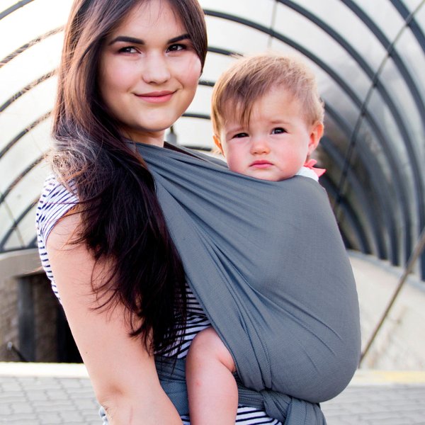 Hoppediz® Babytragetuch Ultraleichtes Tragetuch