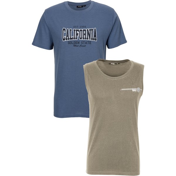 Herrenshirt-Sparpack „Ingo“, 2-teilig, Größe: XL