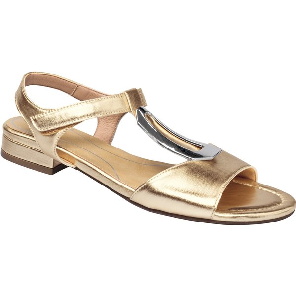 Designer-Sandalette „HeiDi“, Größe: 37, gold
