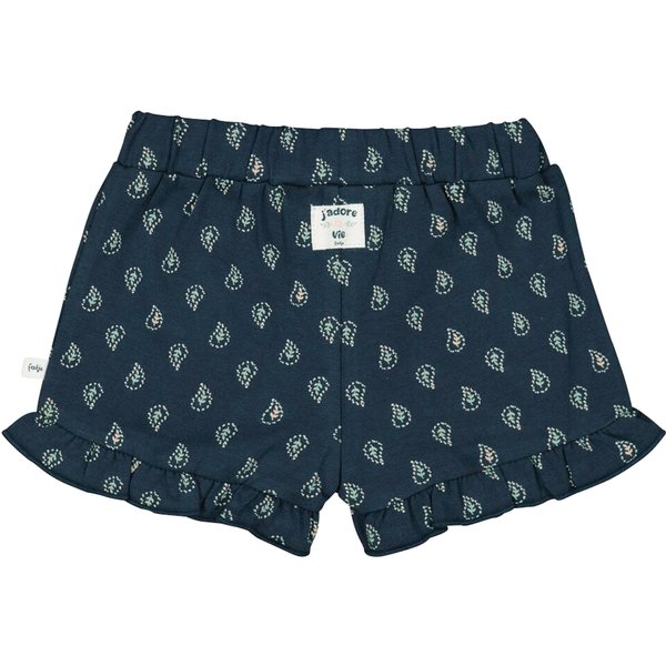 Feetje Krepp-Hosenrock Paisley Volant