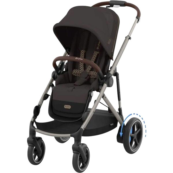 Cybex Kombikinderwagen eGazelle braun