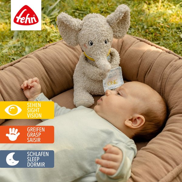 Fehn Kuscheltier Elefant Erik Hello little One 22cm