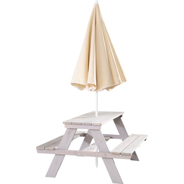 Roba Kindersitzgarnitur Outdoor +, mit Schirm Set Outdoor +