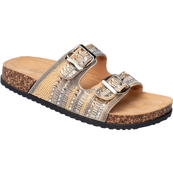 wonderwalk Glitzer-Pantolette „Gritt“