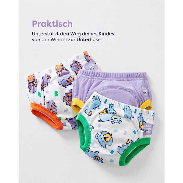 Bambino Mio 3er-Set Töpfchen-Trainingshose ab 3 Jahren