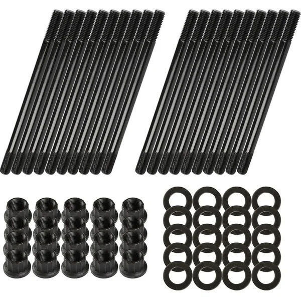 250-4202 Head Bolt Sets Head Stud Replacement Kit for 2003-2007 Ford 6.0L Powerstroke Diesel Cylinder Xotic Performance CP874 54450A 3C3Z-6065-AA