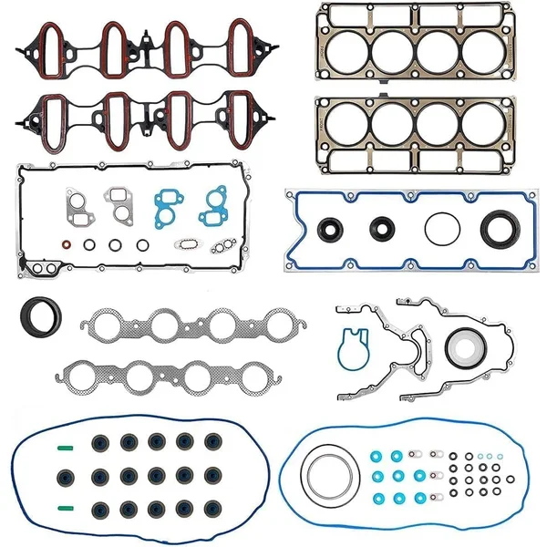 HS26191PT CS9284 MLS Engine Gasket Kit Compatible with 2002-2011 Silverado Tahoe Avalanche Express Suburban, GMC Sierra Savana Yukon Envoy, Buick Cadillac Isuzu 4.8L 5.3L V8