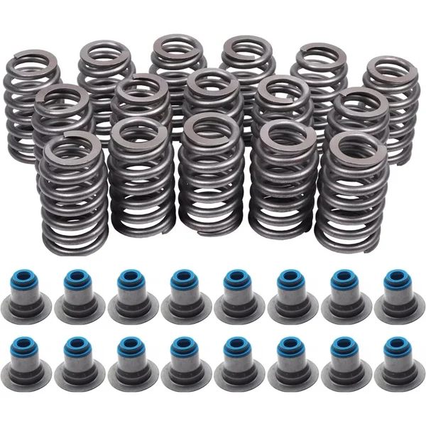 RV3598 ERV1415 560 Lift Beehive Valve Springs w/Seals fit For 1997 Chevrolet sierra silverado tahoe yukon Gen 3/4 LS style engines 4.8L 5.3L 5.7L 6.0L 6.2L 100 lbs @ 1.800; 300 lbs @ 1.240