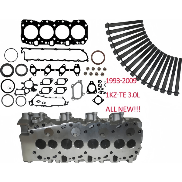 Cylinder Head Bolts Kit For 93-22 Toyota LandCruiser Prado 3.0L 1KZ-TE DOHC 8v