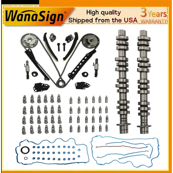 Engine Camshaft Rocker Arms Lifters Kit For Ford F150 Lincoln 4.6L 5.4L 3V 05-10