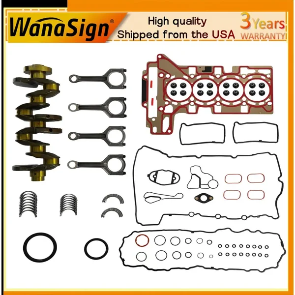 Engine Overhaul Rebuild Kit Head Gasket Set Fit For BMW N20B20A 2.0T 2011-2017