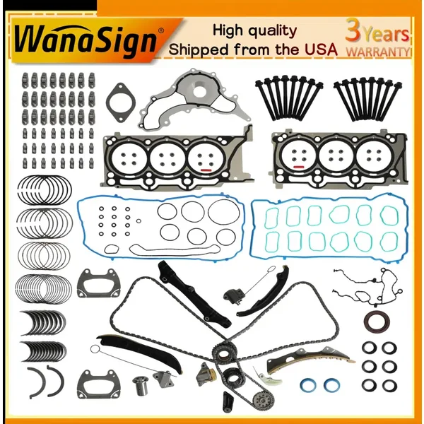 Engine Rebuild Head Gasket Set For Jeep Chrysler Dodge Ram 1500 3.6L V6 2011-16