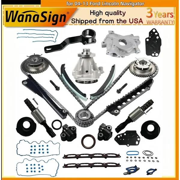 Engine Timing Chain Kit For Ford Expedition Lincoln Navigator 5.4L 2004-2013