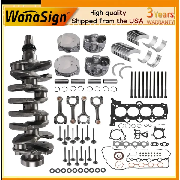 G4FJ Engine Rebuild Overhaul Kit For Hyundai Tucson Kia Seltos Soul 1.6L 09-19