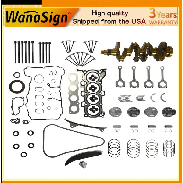 G4NC 2.0 Engine Rebuild Overhaul Kit For Hyundai Tucson Kia Soul 2.0L 2012-2021
