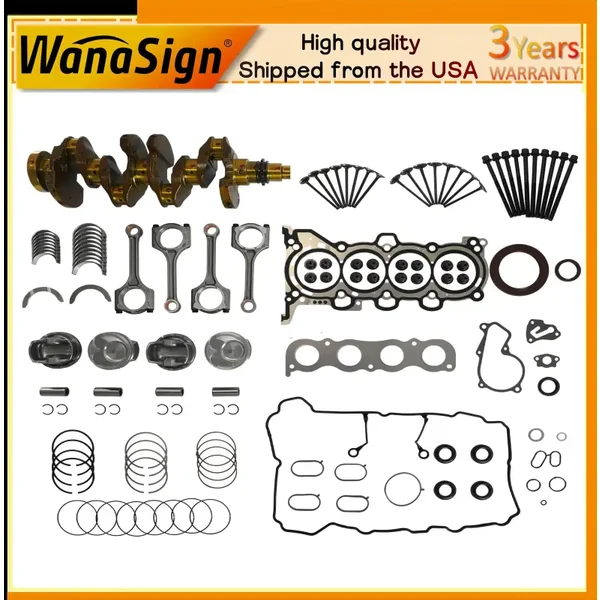G4NC Engine Rebuild Overhaul Kit Gasket Seals Kit For Kia Soul 2.0L 2012-2020