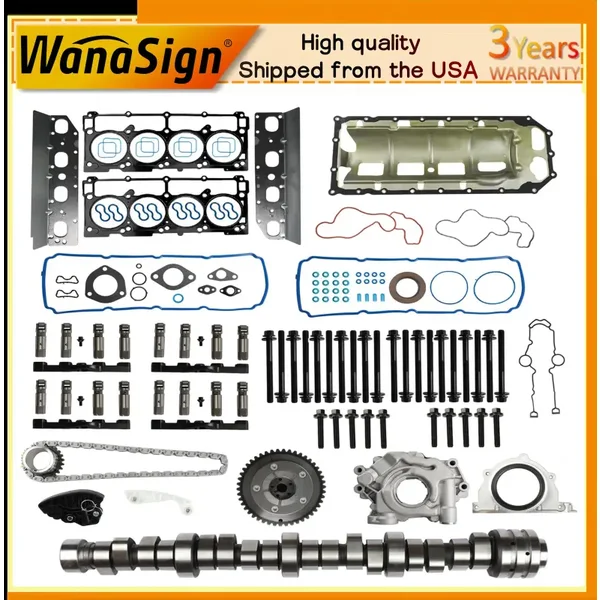 MDS HEMI Lifters Camshaft Oil Pump Head Gasket Set For Dodge Ram 1500 5.7L 09-15