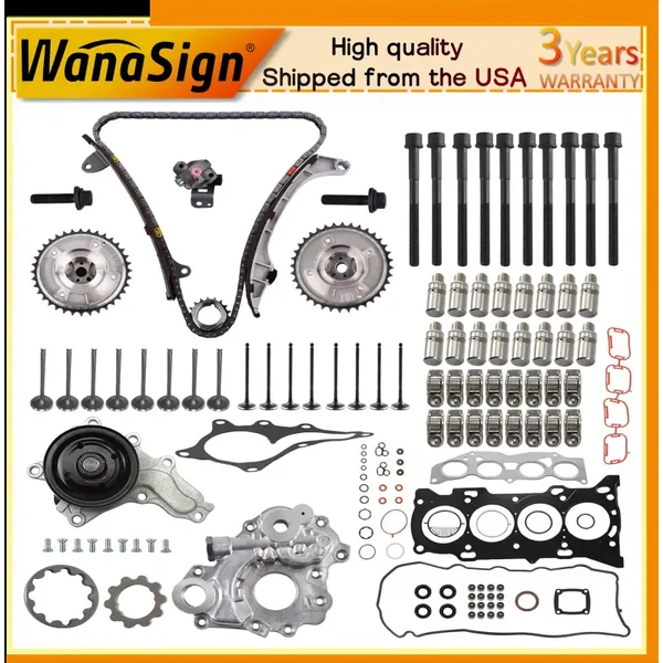 Timing Chain Rocker Arm Lifters Water Pump/Oil Pump For Lexus Toyota 2.5L 2.7L