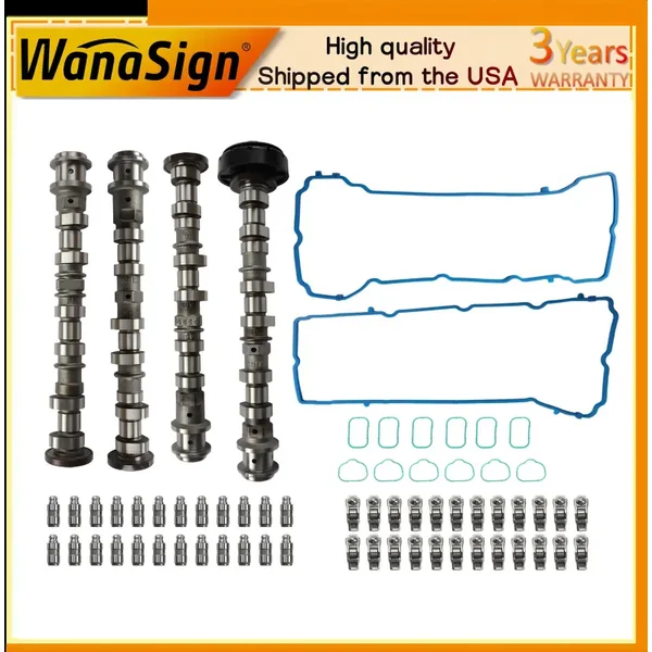 Camshafts Lifters Kit For Jeep Chrysler Dodge Ram 1500 3.6L 2011-16 V6 Pentastar